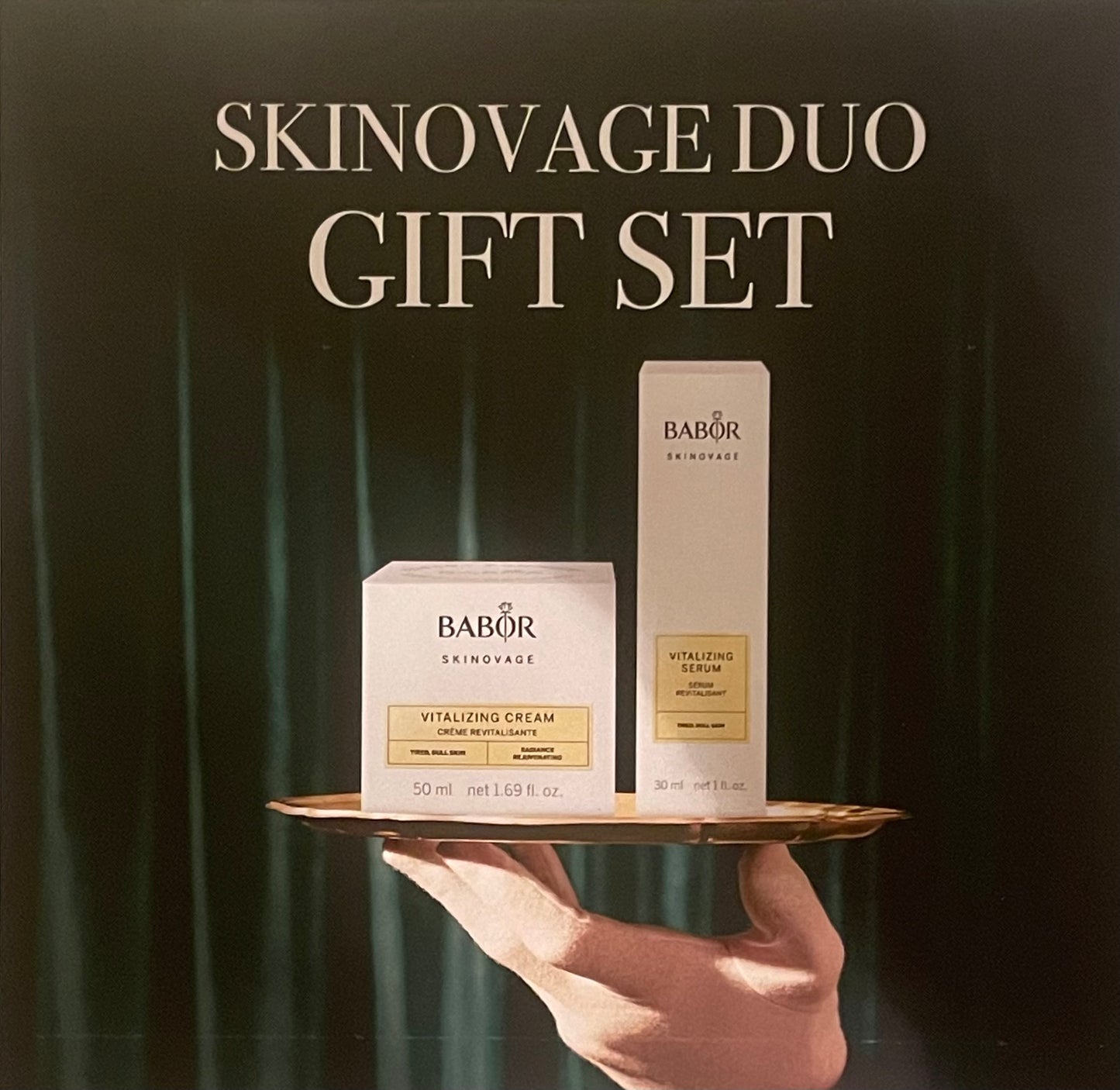 Skinovage Duo: Vitalizing Serum + Vitalizing Cream