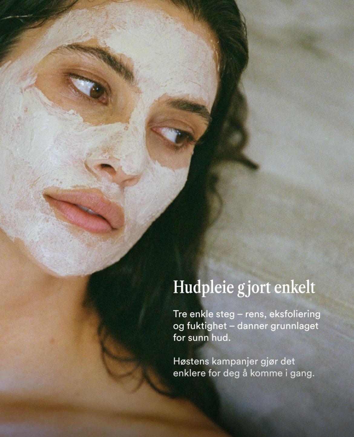 Høskampanje 2-1 Refining cleansing milk, easy peel powder, face formula 6 %