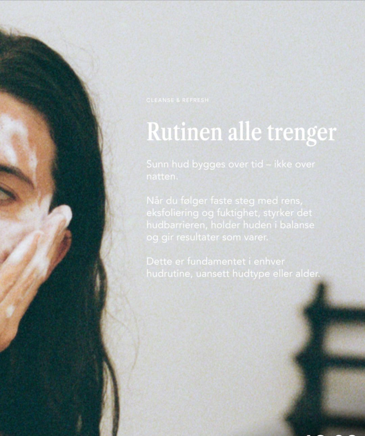 Høstkampanje Face Foam, Exfoliatiing mask, Face Formula 6 %